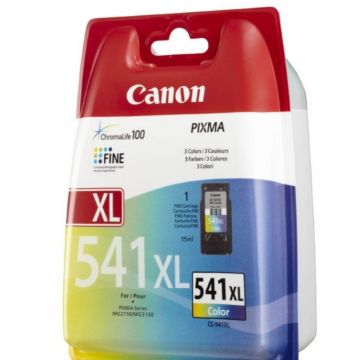 Cartus cerneala Canon CL-541XL, color, capacitate 15ml/400 pagini, pentru Canon Pixma MG2150, Pixma MG2250, Pixma MG3150, Pixma MG3250, Pixma MG3550, Pixma MG4150, Pixma MG4250, Pixma MX375, Pixma MX395, Pixma MX435, Pixma MX455, Pixma MX475, Pixma