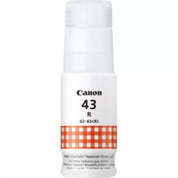 Cartus cerneala Canon GI-43R, culoare red, capacitate 3800 pagini,60ml,pentru Canon Pixma G540, G640.