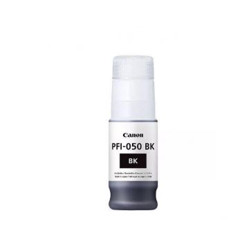 Cartus cerneala Canon PFI-050BK, Black, capacitate 70ml, pentru Canon TC-20, TC-20M.