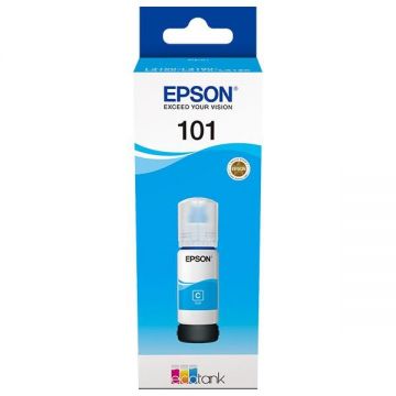 Cartus cerneala Epson 101 ECOTANK , cyan, capacitate 70ml, pentru L6170, L4160, L4150, L6190