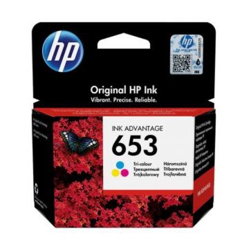 Cartus cerneala HP 3YM74AE Color Nr.653 200ini,HP DeskJet Plus Ink Advantaje 6075 AIO, DeskJet Plus Ink Advantaje 6475 AIO