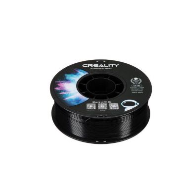 CREALITY CR-ABS 3D Printer Filament, Black, temperatura printare: 220-260, Diametru Filament: 1.75mm, rezistenta la tractiune: 43MPa,diametru suport filament: 200mm, NON-Toxic, Utilizare: pana la 6 luni de la deschiderea ambalajului.