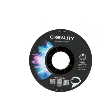 CREALITY CR-ABS 3D Printer Filament, white,temperatura printare: 220-260, Diametru Filament: 1.75mm, rezistenta la tractiune: 43MPa,diametru suport filament: 200mm, NON-Toxic, Utilizare: pana la 6 luni de la deschiderea ambalajului.