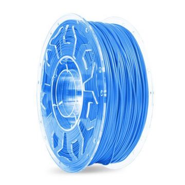 CREALITY CR PETG 3D Printer Filament, blue, Printing temperature: 230-250°C, Filament diameter: 1.75mm, Tensile strength: 49MPa, Size of filament wheel: Diameter 200mm, height 66mm, hole diameter 53mm. Eco-friendly, odorless, non-toxic. Utilizare: pana