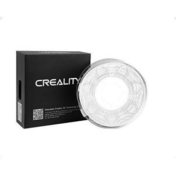 CREALITY CR PETG 3D Printer Filament, transparent, Printing temperature: 230-250°C, Filament diameter: 1.75mm, Tensile strength: 49MPa, Size of filament wheel: Diameter 200mm, height 66mm, hole diameter 53mm. Eco-friendly, odorless, non-toxic. Utilizare: