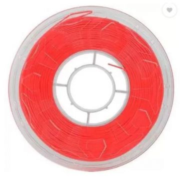 CREALITY CR PLA 3D Printer Filament, fluorescent red, 1KG, Printing temperature: 190-220, Filament diameter: 1.75mm, Tensile strength: 60MPa, Size of filament wheel: Diameter 200mm, height 66mm, hole diameter 56mm. Utilizare: pana la 6 luni de la