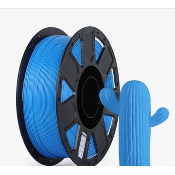 CREALITY ENDER PLA 3D Printer Filament, 1KG, Blue, 1KG, Printing temperature: 200, Filament diameter: 1.75mm, Tensile strength: 60MPa, Size of filament wheel: Diameter 200mm, height 70mm, hole diameter 56mm.