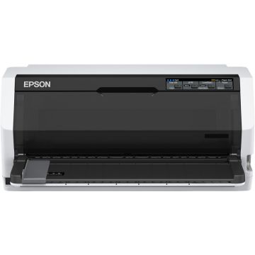 Epson Imprimantă matricială EPSON LQ-780N, 24 ace, 487 caractere pe secunda,1 6 copii, LPT, USB, Negu-Gri