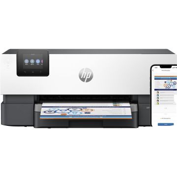 HP Imprimanta profesionala HP OfficeJet Pro 9110b, color, WiFi, inkjet, Alb-Negru