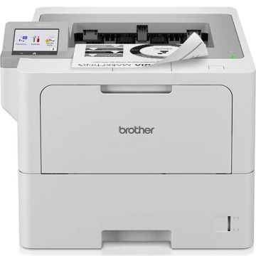 Imprimanta Brother HL-L6410DN, Laser, Monocrom, Format A4, Duplex, Retea, NFC