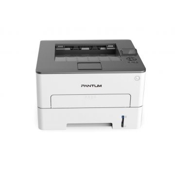 Imprimanta laser mono Pantum P3010dw, Dimensiune:A4, Rezolutie:max 1200x1200, Viteza:30ppm, Procesor:350 MHz, Memorie:128MB, Capacitate alimentare 250 de coli, capacitate iesire:150 coli, Greutate hartie: 60- 105g/mp pana la 200 g/mp, Limbaj de printare