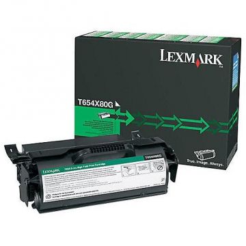 LEXMARK LEXMARK T654X80G BLACK TONER