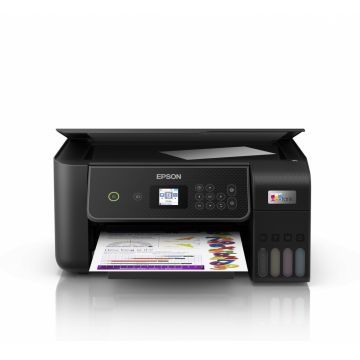 Multifunctional inkjet color Epson EcoTank CISS L3280, dimensiune A4 (Printare,Copiere, Scanare), printare borderless, viteza 33ppm alb- negru, 15ppm color, rezolutie 5760x1440 dpi, alimentare hartie 100 coli, scanner CIS rezolutie 1.200 x 2.400 DPI,