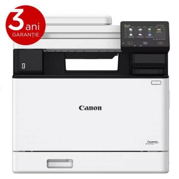 Multifunctional laser color Canon MF754CDW, dimensiune A4(Printare ,Copiere, Scanare, Fax), viteza max 33ppm alb-negru si color,rezolutie max1200x1200dpi, memorie 1 GB RAM,alimentare hartie 250 coli+50 coli multi-purpose+50 coli ADF, limbaj de