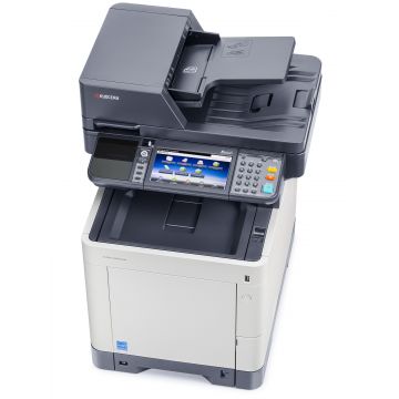 Multifunctionala Laser Color Second Hand Kyocera Ecosys M6635cidn, A4, 35 ppm, 1200 x 1200 dpi, Copiator, Scanner, Fax, USB, Retea