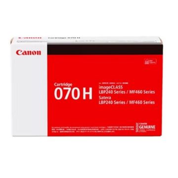 Toner Canon CRG070H black, capacitate 10.2k pagini, pentru LBP246dw, LBP243dw, MF465dw, MF463dw, MF461dw.