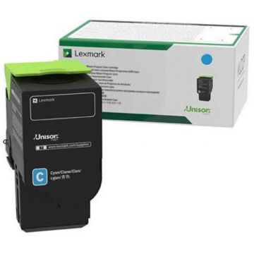 Toner Lexmark 78C2XC0 cyan, 5k ,compatibil cu CX622ade, CX625ade,CS421dn, CS521dn, CX625adhe, CX522ade, CS622de, CX421adn.