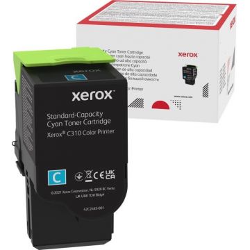 Toner Xerox 006R04361, Cyan, 2 K, Compatibil cu Xerox C310/C315