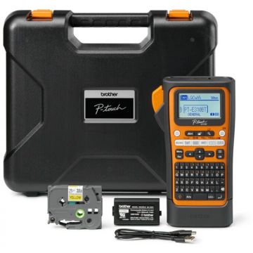 brother Aparat de etichetare Brother PT-E310BTVP Pro, USB, Bluetooth, cutter manual