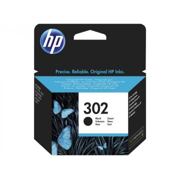 Cartus cerneala HP F6U66AE, black, 190 pagini, Deskjet 2130 AIO, NR.302