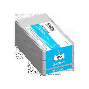 Cartus de cerneala Epson GJIC5C, 32.5 ml, Cyan