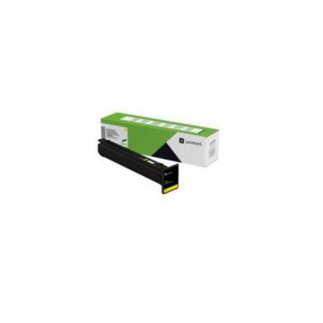 LEXMARK 46.9K YELLOW TONER CARTRIDGE Return Program, Compatibil cu CX963se, CX962se, CX961se.