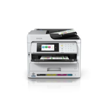 Multifunctional inkjet color Epson WorkForce Pro WF-C5890DWF, dimensiune A4 (Printare, copier, Fax ),duplex, viteza 34ppm alb-negru si color, rezolutie 4.800 x 1.200 dpi, alimentare hartie 250 coli + 50 ADF, Scanner: 24 ipm,rezolutie 1200 x 2400dpi, scan