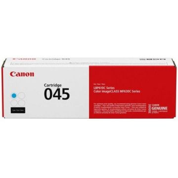 Toner Canon CRG045C, Cyan, capacitate 1300 pagini, pentru seriile LBP61x , MF63x.