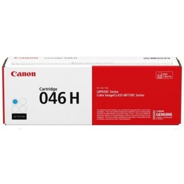 Toner Canon CRG046HC, Cyan, capacitate 5000 pagini, pentru seriile LBP65x , MF73x.