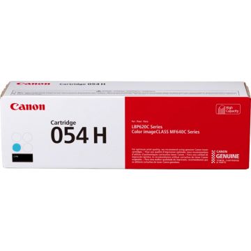 Toner Canon CRG054H cyan, High yeld, capacitate 2.3k pagini, pentru LBP62x, MF64x.