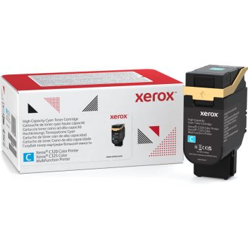 XEROX TONER XEROX 006R04832, Cyan, 5500 pagini, compatibil C320/C325 XEROX TONER XEROX 006R04832, Cyan, 5500 pagini, compatibil C320/C325