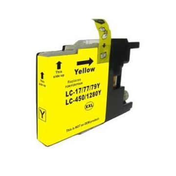 Cartus inkjet compatibil Brother LC1280XL Yellow Cartus inkjet compatibil Brother LC1280XL Yellow