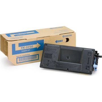 Kyocera Toner original Kyocera TK-3150, Negru, 14.500 pagini, compatibil ECOSYS M3540idn, ECOSYS M3040idn Kyocera Toner original Kyocera TK-3150, Negru, 14.500 pagini, compatibil ECOSYS M3540idn, ECOSYS M3040idn