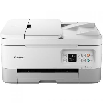 Canon Imprimanta multifunctionala Pixma TS7451A, Canon, Inkjet, Wireless, Color, 13 ppm, 4800 x 1200 dpi, A4, USB, Duplex, Alb Canon Imprimanta multifunctionala Pixma TS7451A, Canon, Inkjet, Wireless, Color, 13 ppm, 4800 x 1200 dpi, A4, USB, Duplex, Alb
