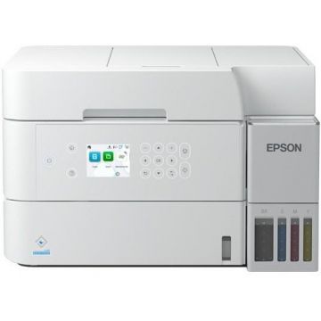 Epson Multifunctional inkjet color EPSON EcoTank L6376 CISS, A4, USB, Wi-Fi, Ethernet, Alb Epson Multifunctional inkjet color EPSON EcoTank L6376 CISS, A4, USB, Wi-Fi, Ethernet, Alb