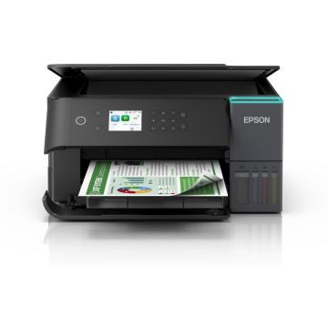 + CADOU Epson Multifunctionala inject Epson EcoTank L6360, Color, A4, Duplex imprimare, Retea, Wi-Fi, Negru + CADOU Epson Multifunctionala inject Epson EcoTank L6360, Color, A4, Duplex imprimare, Retea, Wi-Fi, Negru