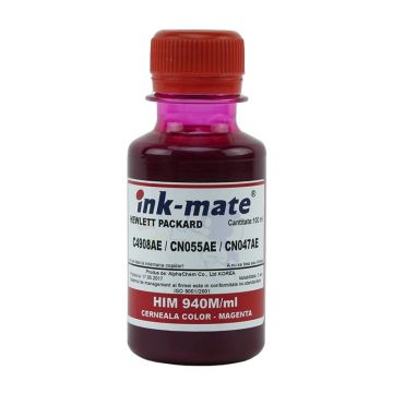 Cerneala compatibila pigment Magenta pentru HP940 HP950 HP933 100 ml