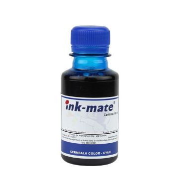 Cerneala refil Cyan (albastru) pentru imprimante Lexmark 500 ml