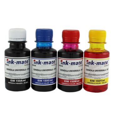 Cerneala refill pentru Epson seria L set 4 culori 1000 ml