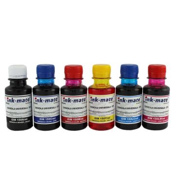 Cerneala refill pentru Epson seria L set 6 culori 100 ml