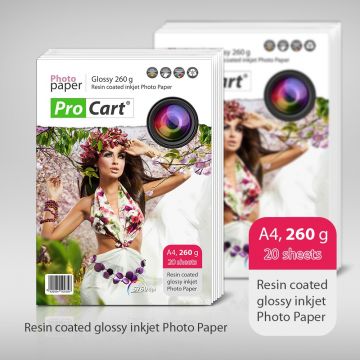 Hartie FOTO RC Glossy 260g A3