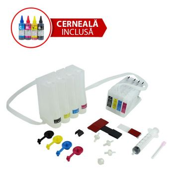 Sistem de alimentare continua CISS Brother Lc1220 Lc1240 Lc1280 cu cerneala Dye