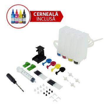 Sistem de alimentare continua CISS pentru HP56 HP57 fara cerneala