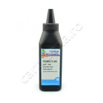 Toner praf refill pentru Konica Minolta 2400 2400W 2500W Cyan