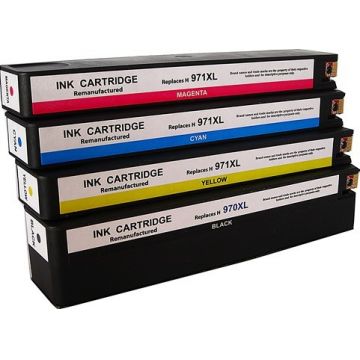 Cartus compatibil HP 970 HP 971 XL pentru HP, remanufacturat Cyan