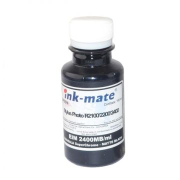 Cerneala SuperChrome Matte Black pigment pentru Epson R2100 R2200 R2400 100 ml