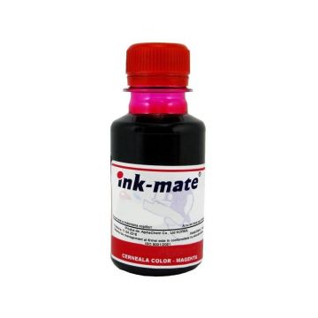 Cerneala compatibila refill DYE GI-490M pentru Canon, Magenta 100 ml