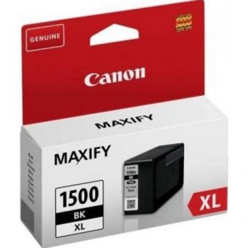 Canon Cartus PGI-1500XL BK, 1200 pagini, Negru