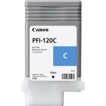 Cartus cerneala Canon PFI-120C, cyan, capacitate 130m