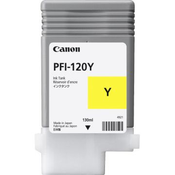 Cartus cerneala Canon PFI-120Y, yellow, capacitate 130ml